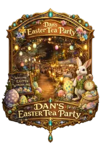 Dan's Easter Tea Party